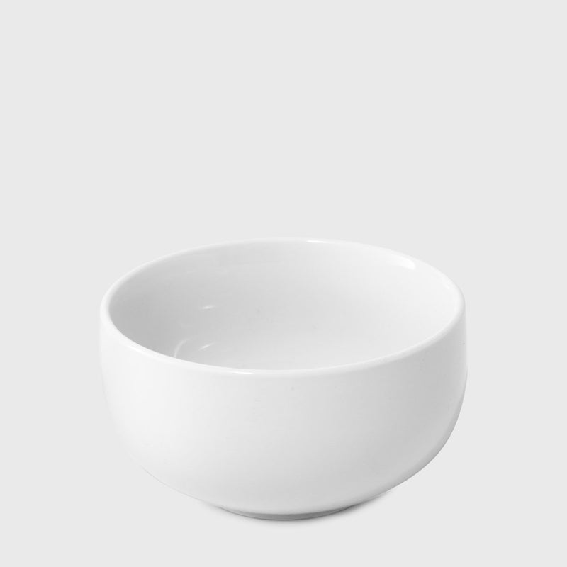 Public Goods Large Ceramic White Cereal Bowls (Set of 4) | Made from High-Fire Porcelain