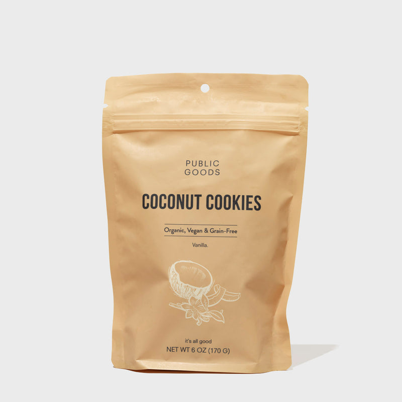 Public Goods Coconut Cookies (Vanilla)