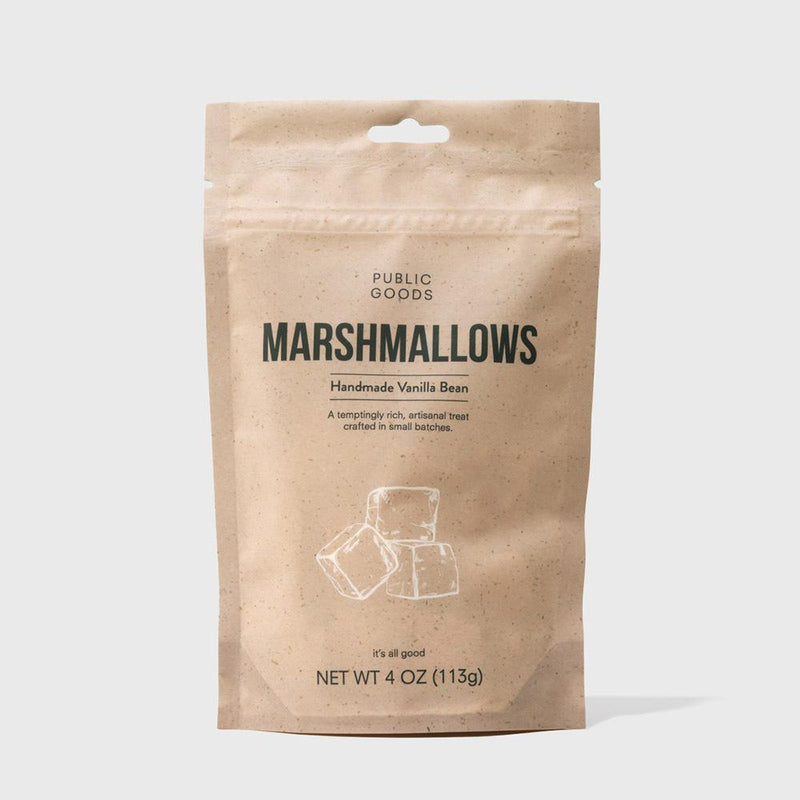 Public Goods Gourmet Handmade Marshmallows | All Natural Ingredients & Gluten Free 
