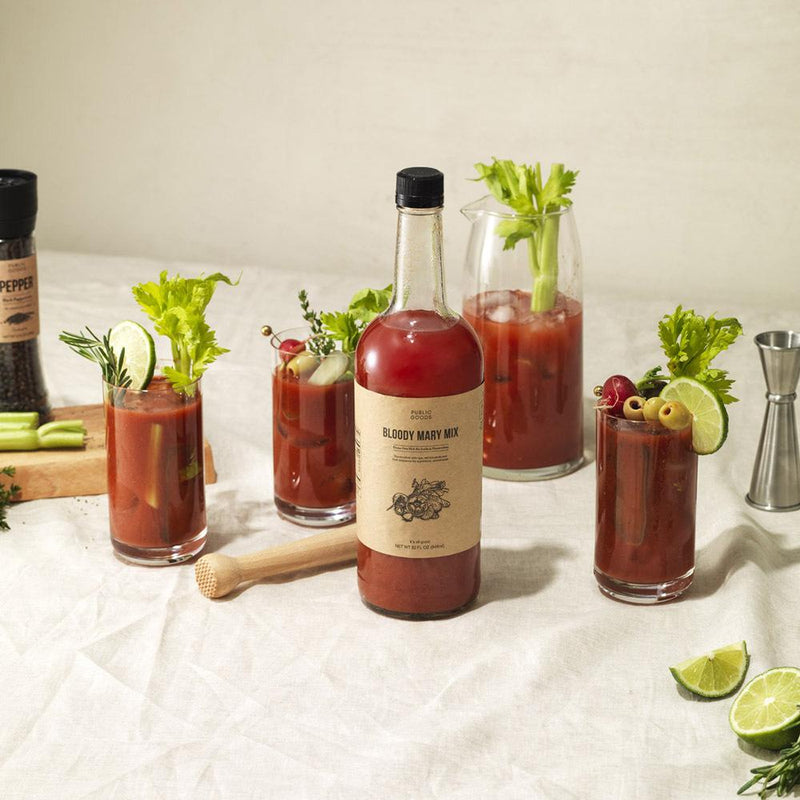 Public Goods JalapeÃ±o Bloody Mary Mix | Gluten Free Spicy Bloody Mary Mix