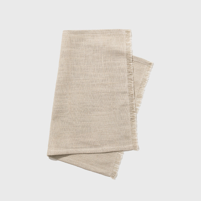 Cotton Woven Khaki Table Placemats (Set of 4) | Cloth Linen Placemats | Public Goods