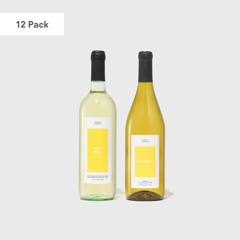Public Goods Wine White Variety 12-Pack