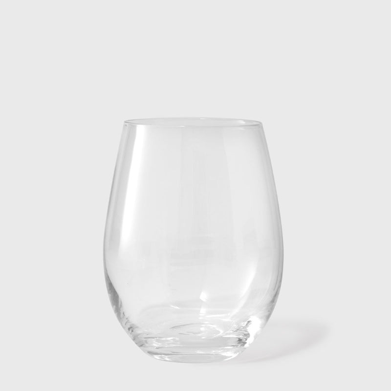 Public Goods Hand Blown Stemless Wine Glasses (Set of 4) | Beautiful Everything Glasses
